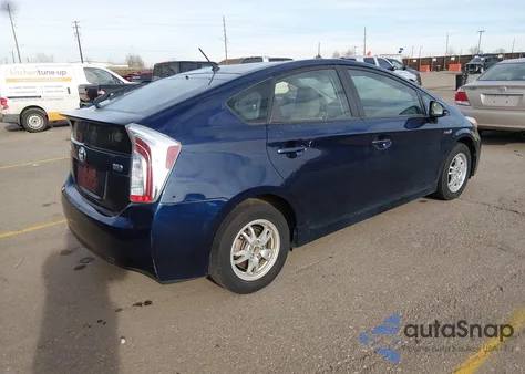 2013 Toyota Prius Two from USA, damaged, VIN JTDKN3DUXD1629421